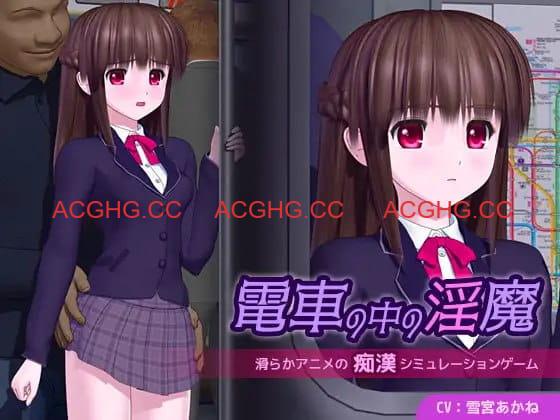 【3D/AI汉化/动态/CV/MTool】电车里的魅魔v1.0.1【PC/4.5G】